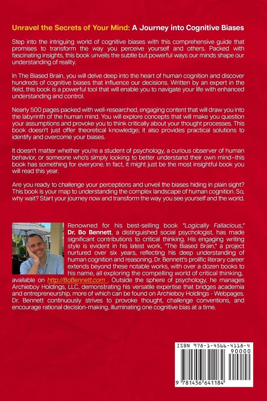 Rückseite: 9781456641184 | The Biased Brain | Bo Bennett | Taschenbuch | Englisch | 2023