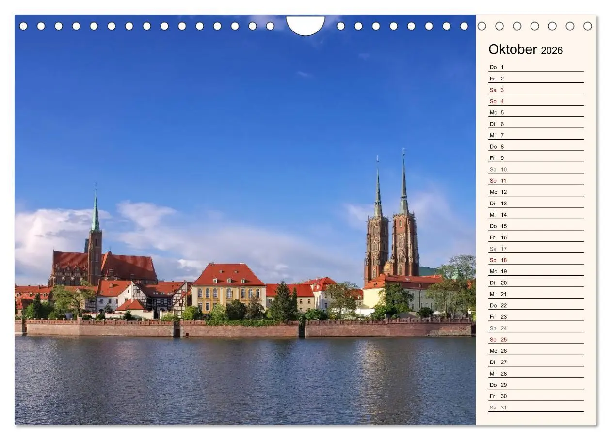 Bild: 9783457811184 | Breslau - Schlesiens Herz an der Oder (Wandkalender 2026 DIN A4...