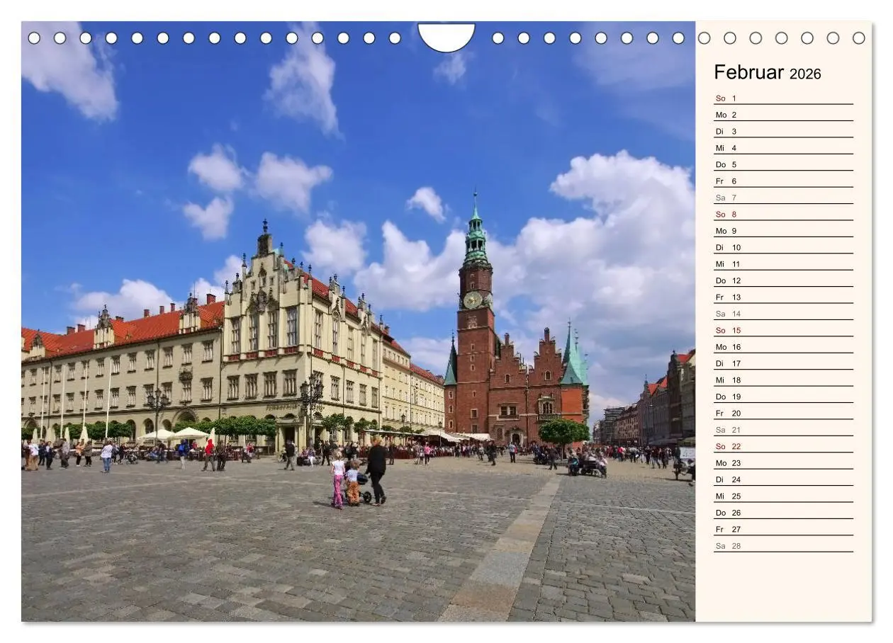 Bild: 9783457811184 | Breslau - Schlesiens Herz an der Oder (Wandkalender 2026 DIN A4...