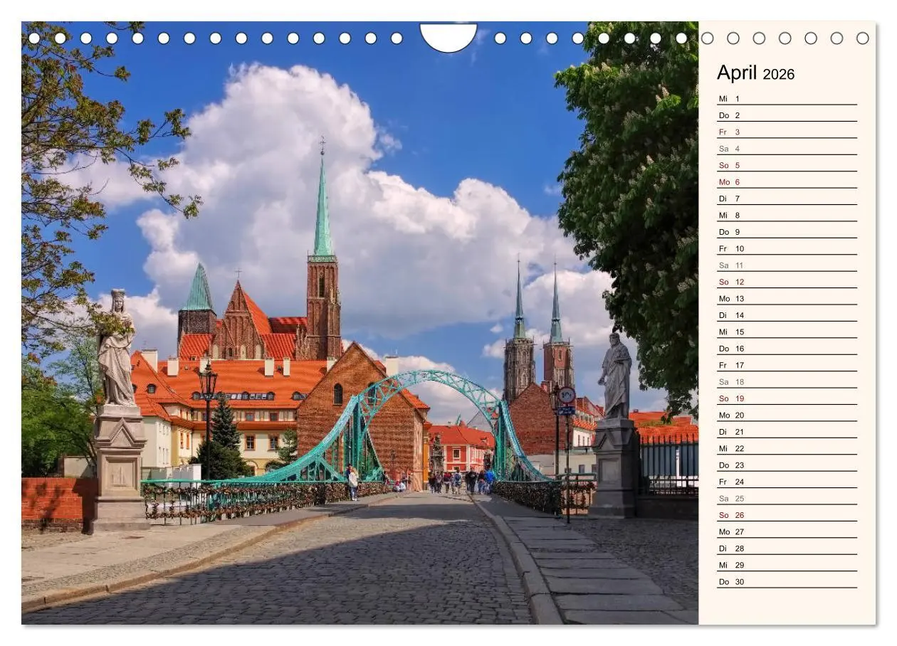 Bild: 9783457811184 | Breslau - Schlesiens Herz an der Oder (Wandkalender 2026 DIN A4...