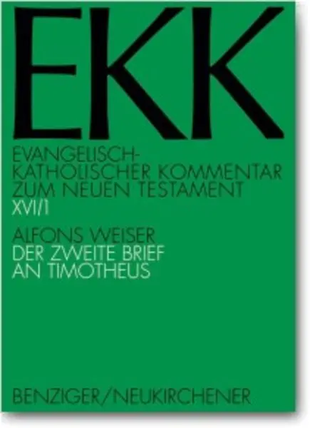 Cover: 9783545231184 | Evangelisch-Katholischer Kommentar zum Neuen Testament (EKK) / Der...