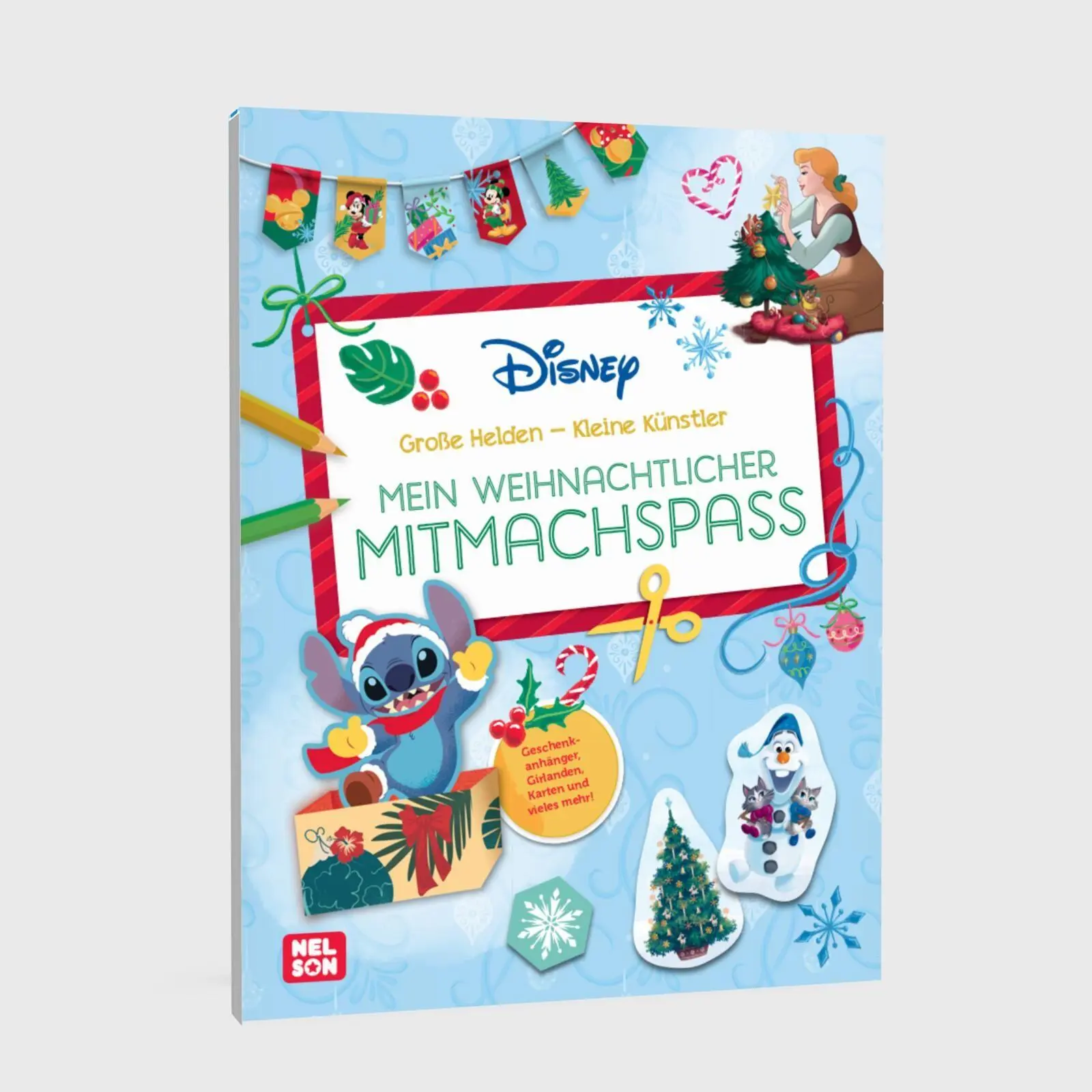 Bild: 9783845131184 | Disney Kreative Beschäftigung: Mein weihnachtlicher Mitmachspaß | Buch