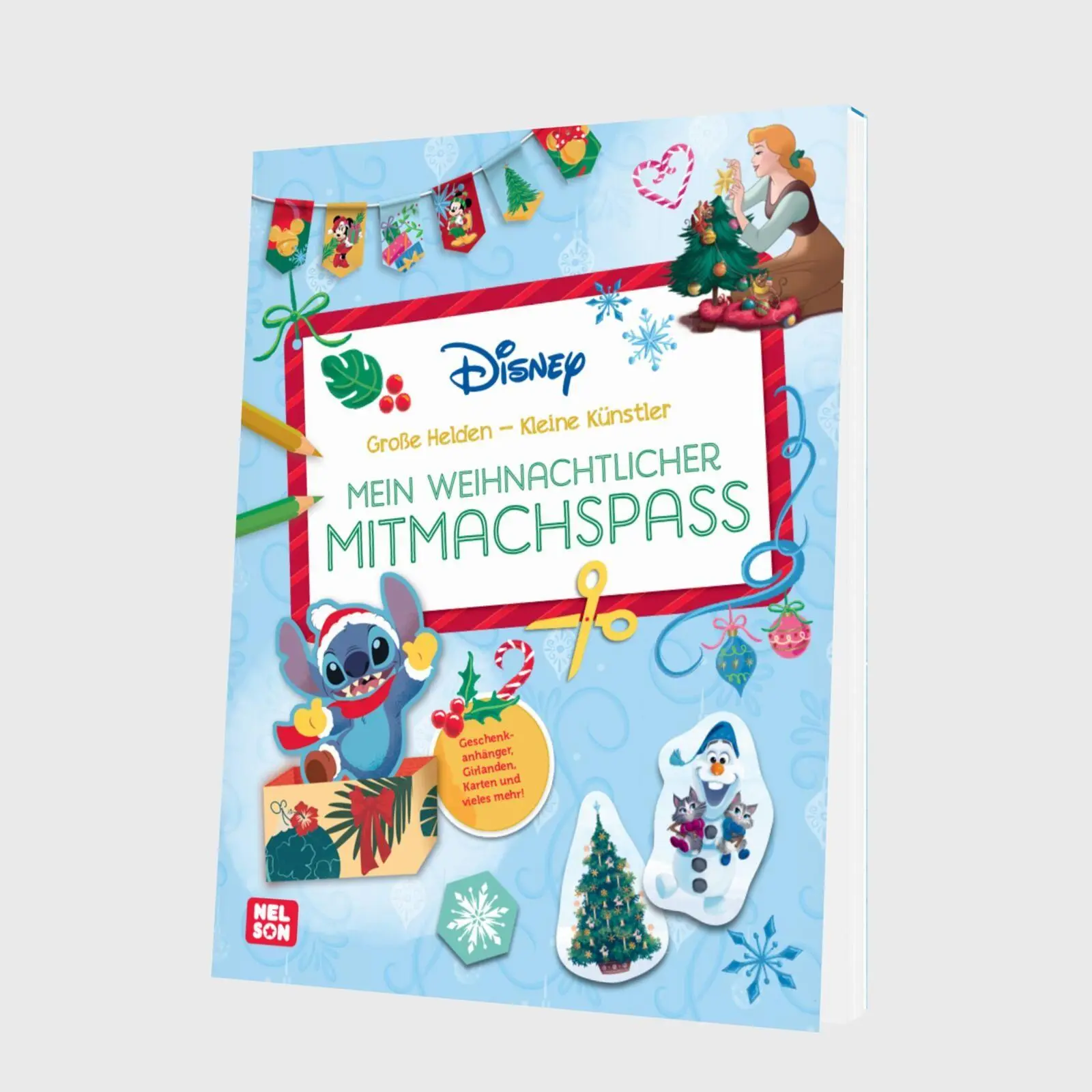 Bild: 9783845131184 | Disney Kreative Beschäftigung: Mein weihnachtlicher Mitmachspaß | Buch