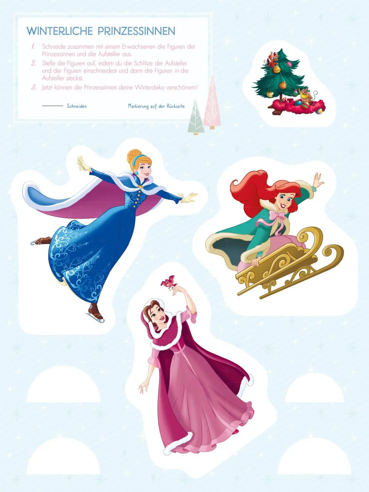 Bild: 9783845131184 | Disney Kreative Beschäftigung: Mein weihnachtlicher Mitmachspaß | Buch