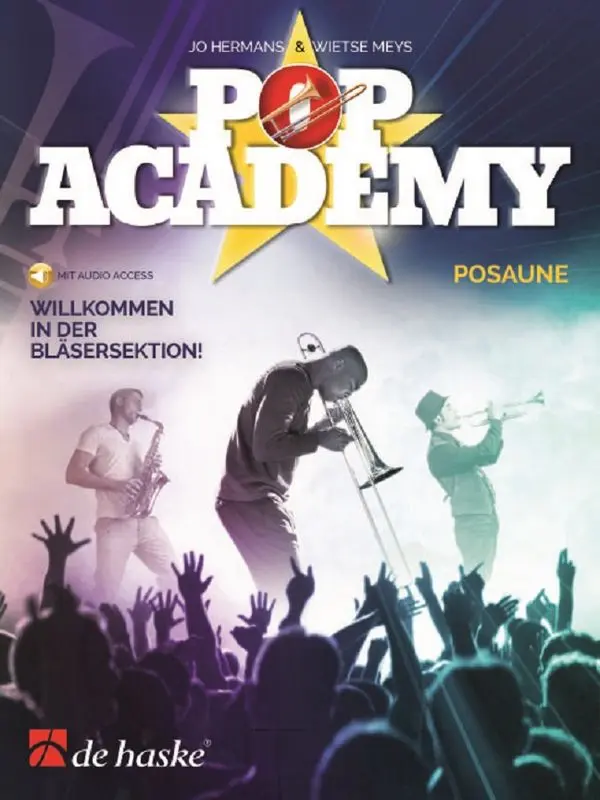 Cover: 9789043151184 | Pop Academy [D] - Posaune | Jo Hermans_Wietse Meys | Buch | 2016