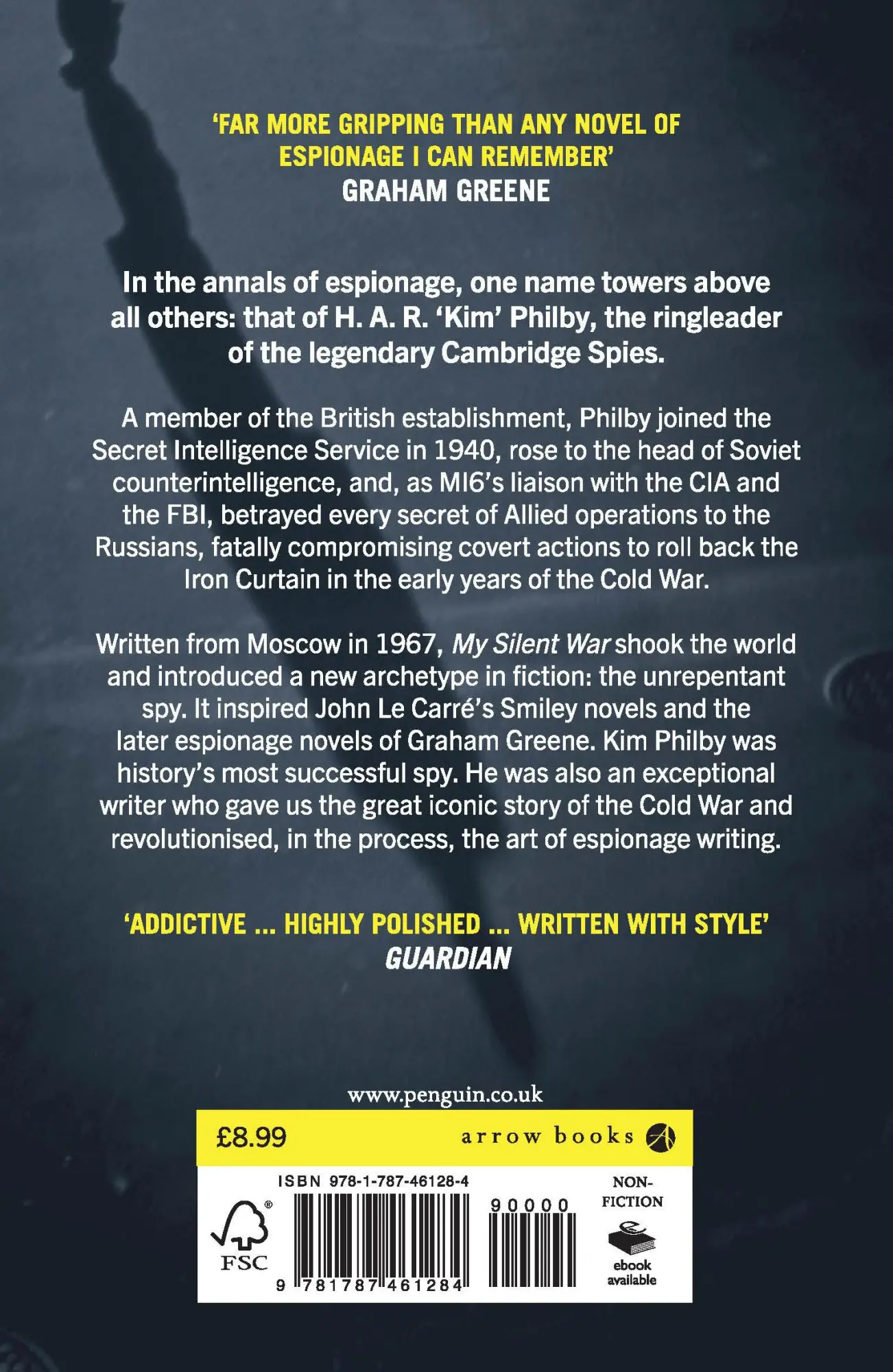 Rückseite: 9781787461284 | My Silent War | The Autobiography of a Spy | Kim Philby | Taschenbuch