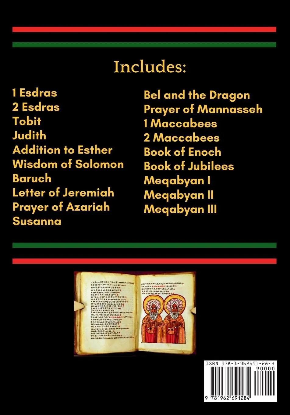 Rückseite: 9781962691284 | Ethiopian Bible Books | Missing from the Protestant Canon | Church