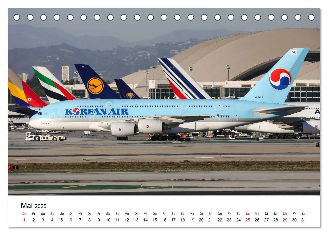Bild: 9783435021284 | Airbus A380 Superjumbo 2025 (Tischkalender 2025 DIN A5 quer),...