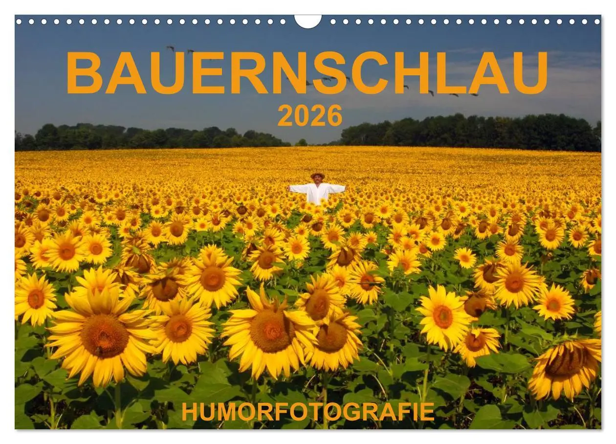 Cover: 9783516061284 | BAUERNSCHLAU 2026 (Wandkalender 2026 DIN A3 quer), CALVENDO...