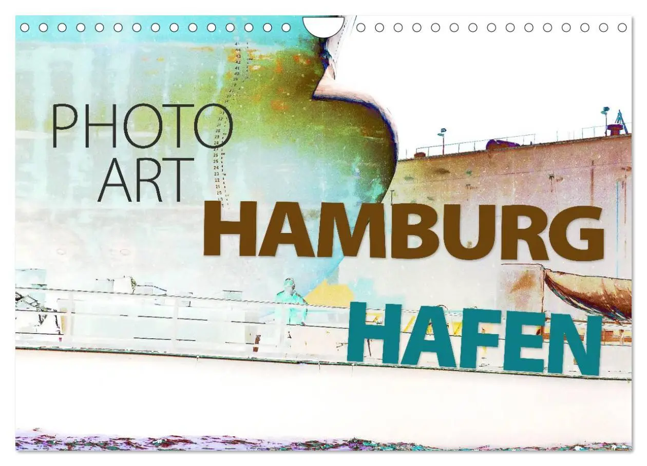 Cover: 9783516131284 | Photo-Art / Hamburg Hafen (Wandkalender 2026 DIN A4 quer), CALVENDO...