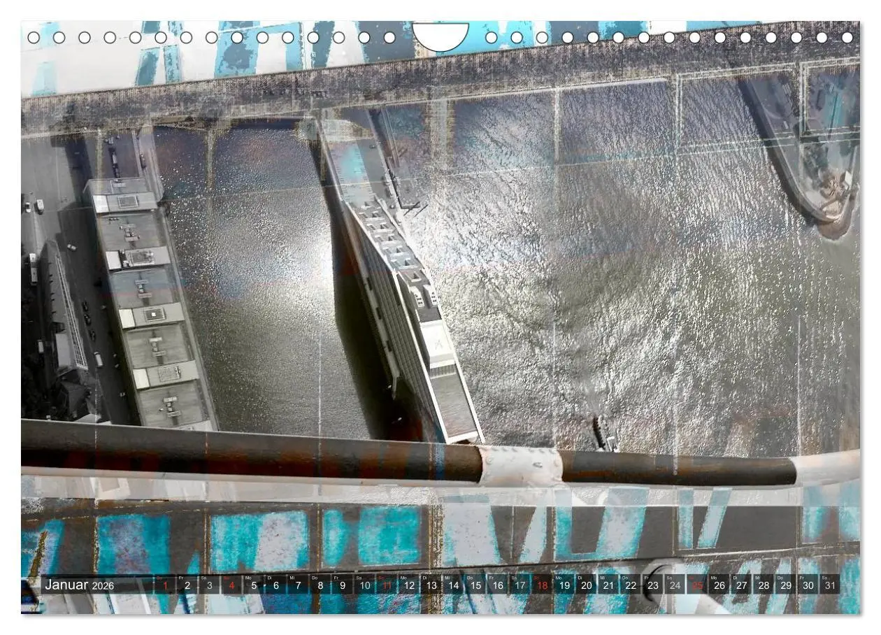 Bild: 9783516131284 | Photo-Art / Hamburg Hafen (Wandkalender 2026 DIN A4 quer), CALVENDO...