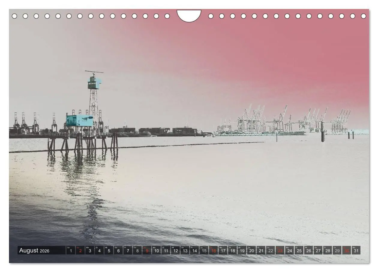 Bild: 9783516131284 | Photo-Art / Hamburg Hafen (Wandkalender 2026 DIN A4 quer), CALVENDO...