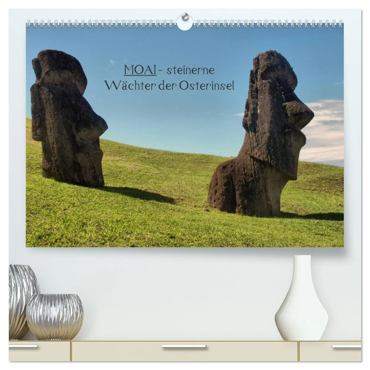Cover: 9783516201284 | MOAI - steinerne Wächter der Osterinsel (hochwertiger Premium...