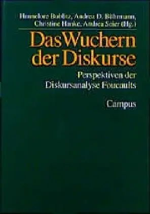 Cover: 9783593361284 | Das Wuchern der Diskurse | Perspektiven der Diskursanalyse Foucaults