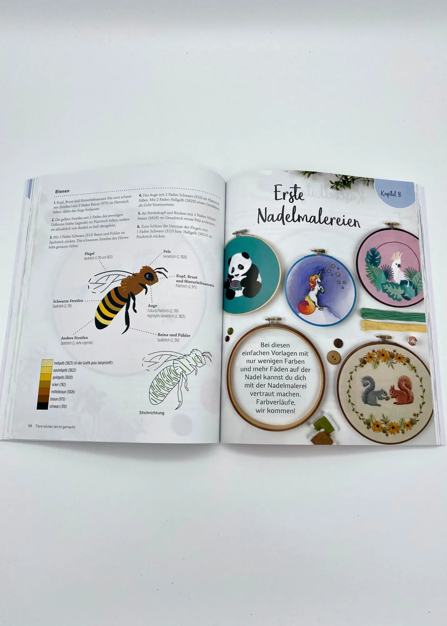 Bild: 9783830721284 | Tiere Sticken leicht gemacht | Jessica Long | Taschenbuch | 208 S.