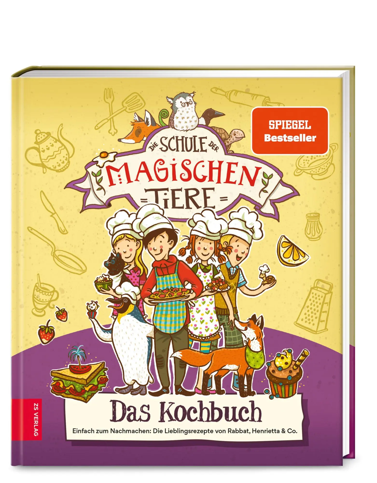 Cover: 9783965841284 | Die Schule der magischen Tiere - Das Kochbuch | Christiane Kührt | ZS