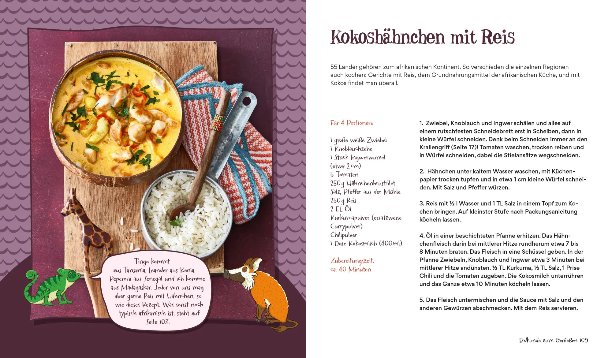 Bild: 9783965841284 | Die Schule der magischen Tiere - Das Kochbuch | Christiane Kührt | ZS