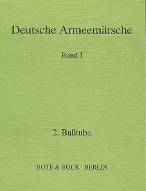Cover: 9790202591284 | German Military Marches Band 1 | Parademarsche fur Fustruppen