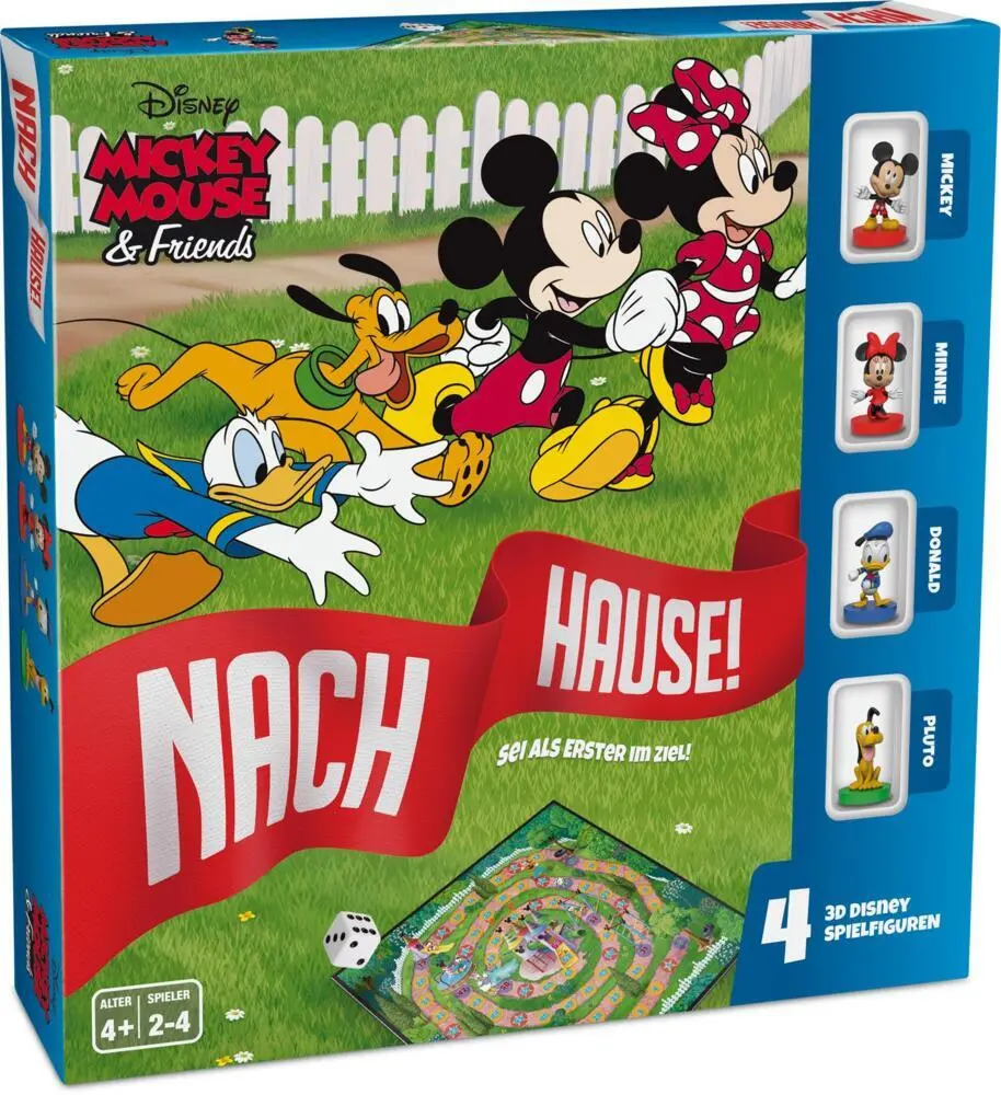Cover: 5411068301384 | Disney Mickey &amp; Friends - Nach Hause/ Gänsespiel | Cartamundi | Spiel