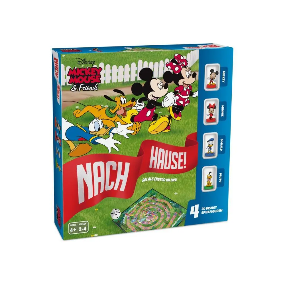 Bild: 5411068301384 | Disney Mickey &amp; Friends - Nach Hause/ Gänsespiel | Cartamundi | Spiel