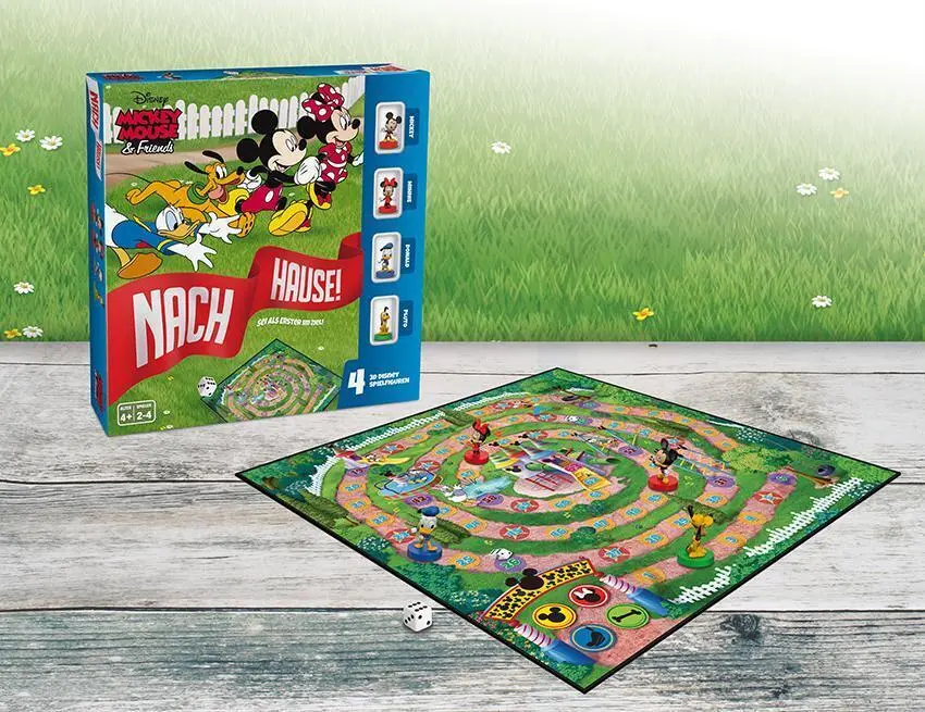 Bild: 5411068301384 | Disney Mickey &amp; Friends - Nach Hause/ Gänsespiel | Cartamundi | Spiel