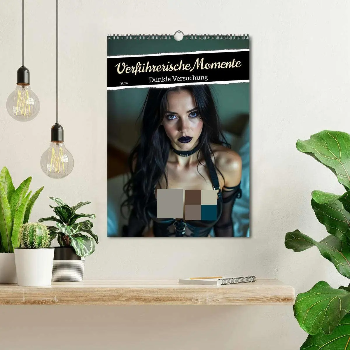 Bild: 9783457271384 | Verführerische Momente - Dunkle Versuchung (Wandkalender 2026 DIN...