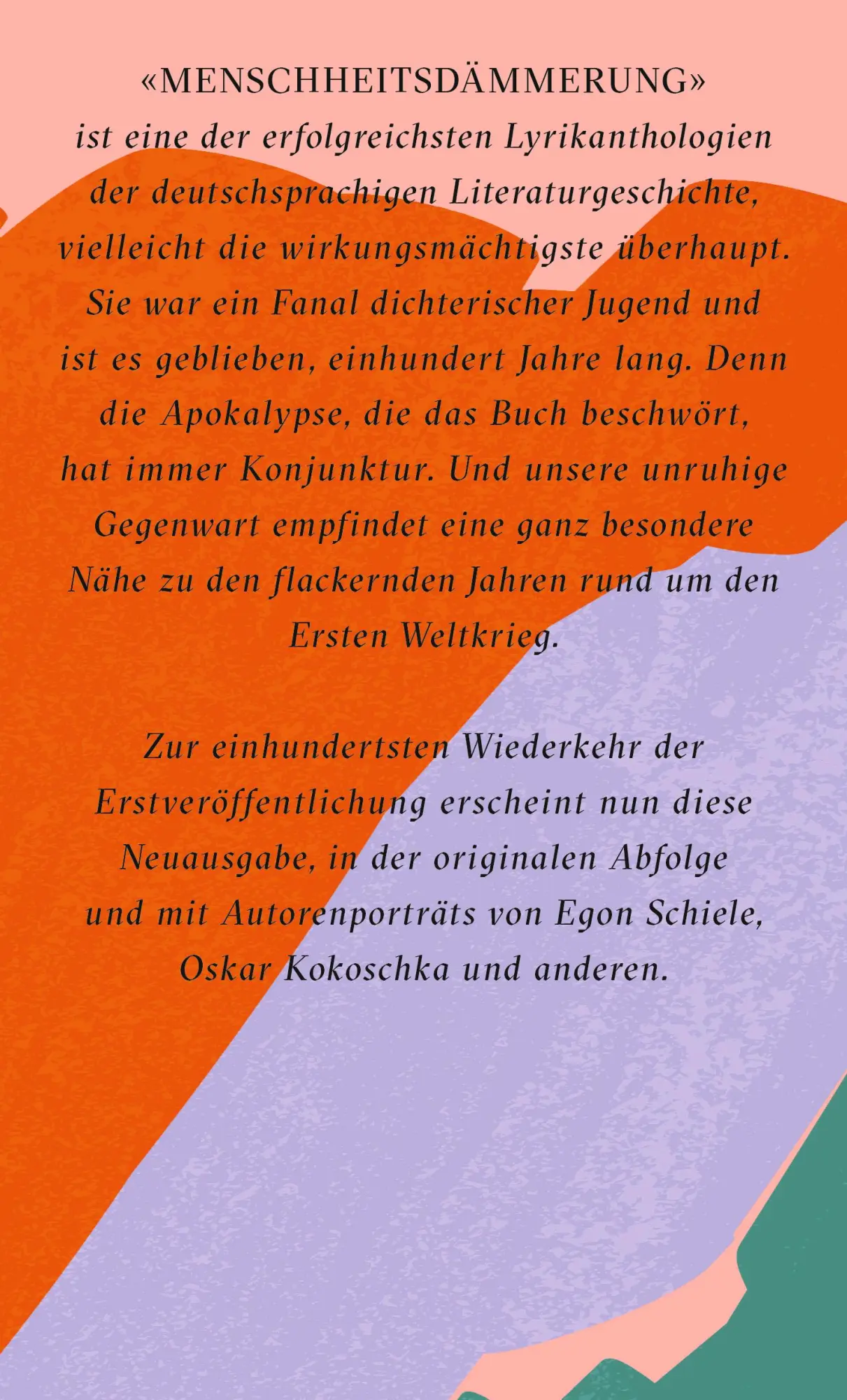 Rückseite: 9783498001384 | Menschheitsdämmerung | Kurt Pinthus | Buch | 448 S. | Deutsch | 2019