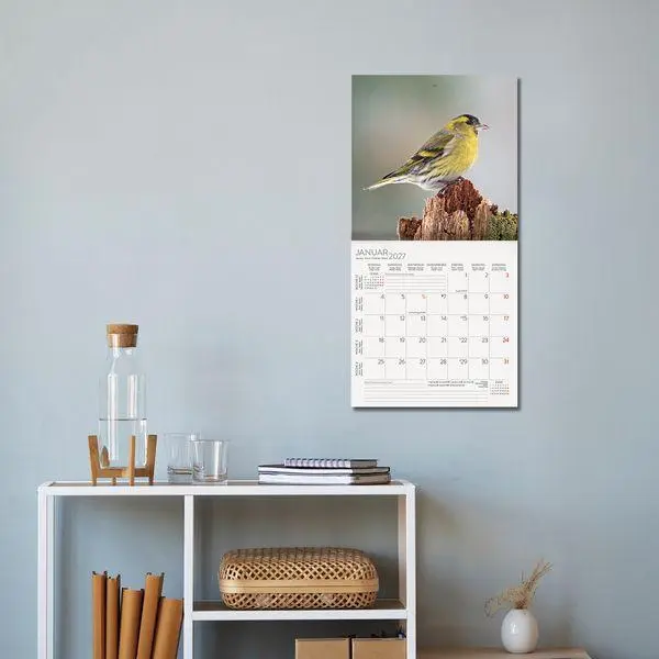 Bild: 9783819301384 | Vögel 2027 | Verlag Korsch | Kalender | 13 S. | Deutsch | 2027