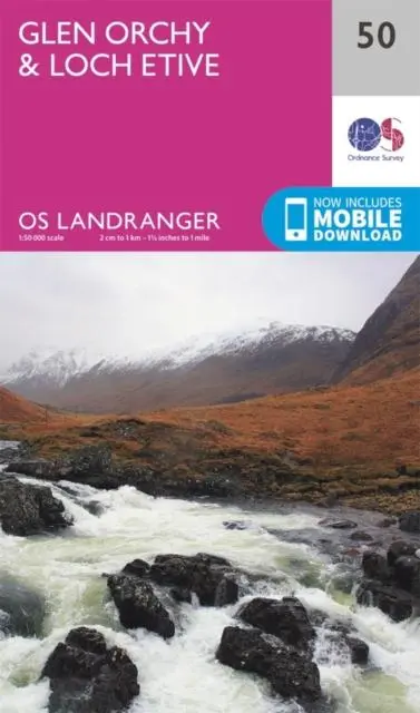 Cover: 9780319261484 | Glen Orchy &amp; Loch Etive | Ordnance Survey | (Land-)Karte | Englisch