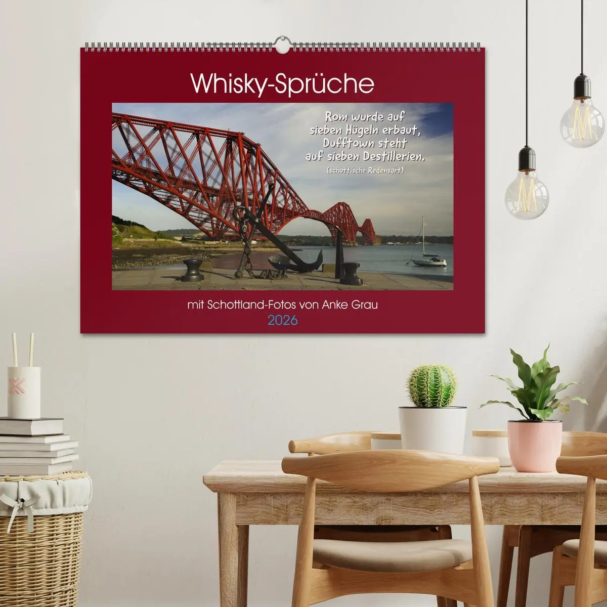 Bild: 9783457641484 | Whisky-Sprüche (Wandkalender 2026 DIN A2 quer), CALVENDO...