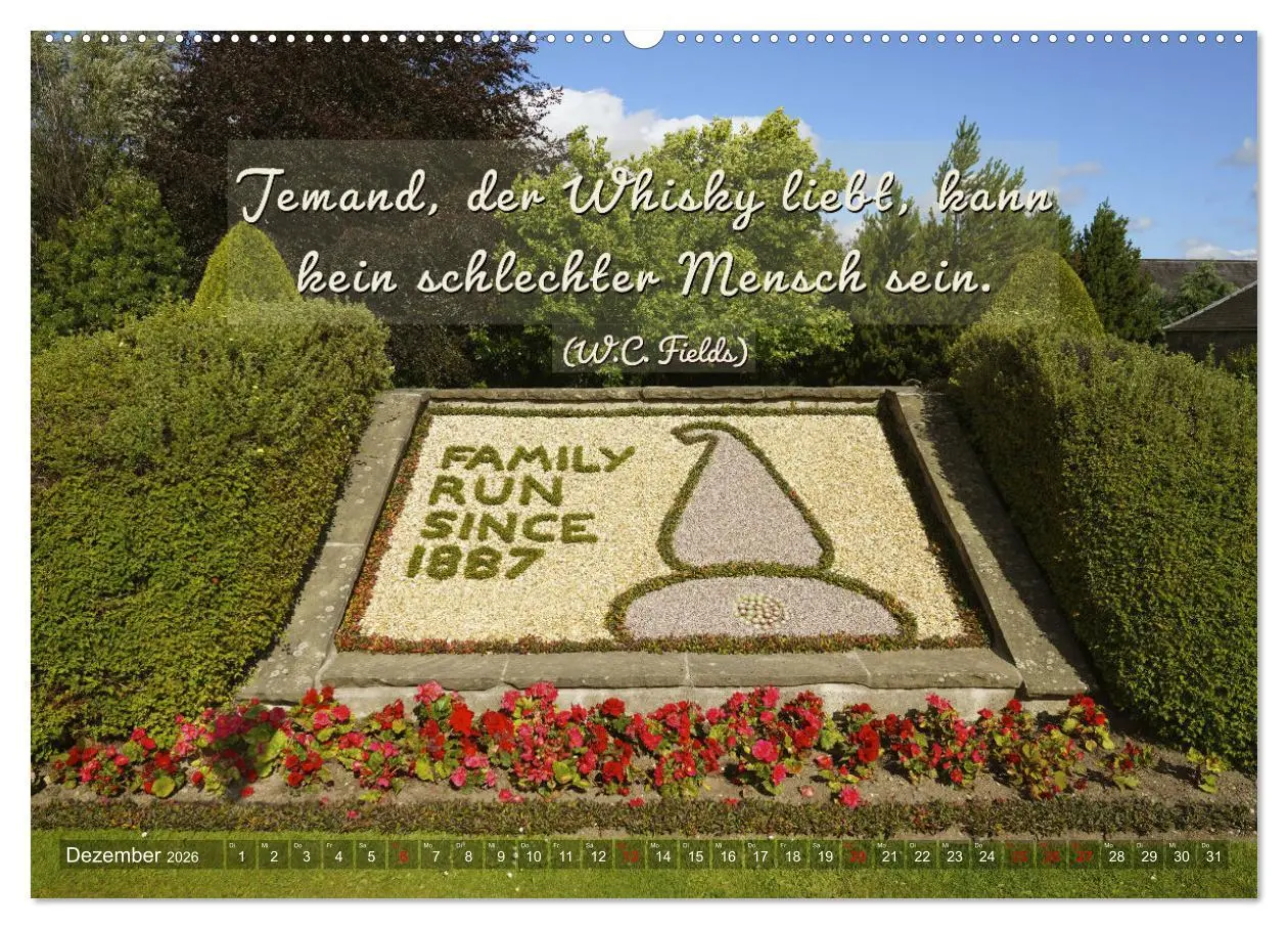 Bild: 9783457641484 | Whisky-Sprüche (Wandkalender 2026 DIN A2 quer), CALVENDO...