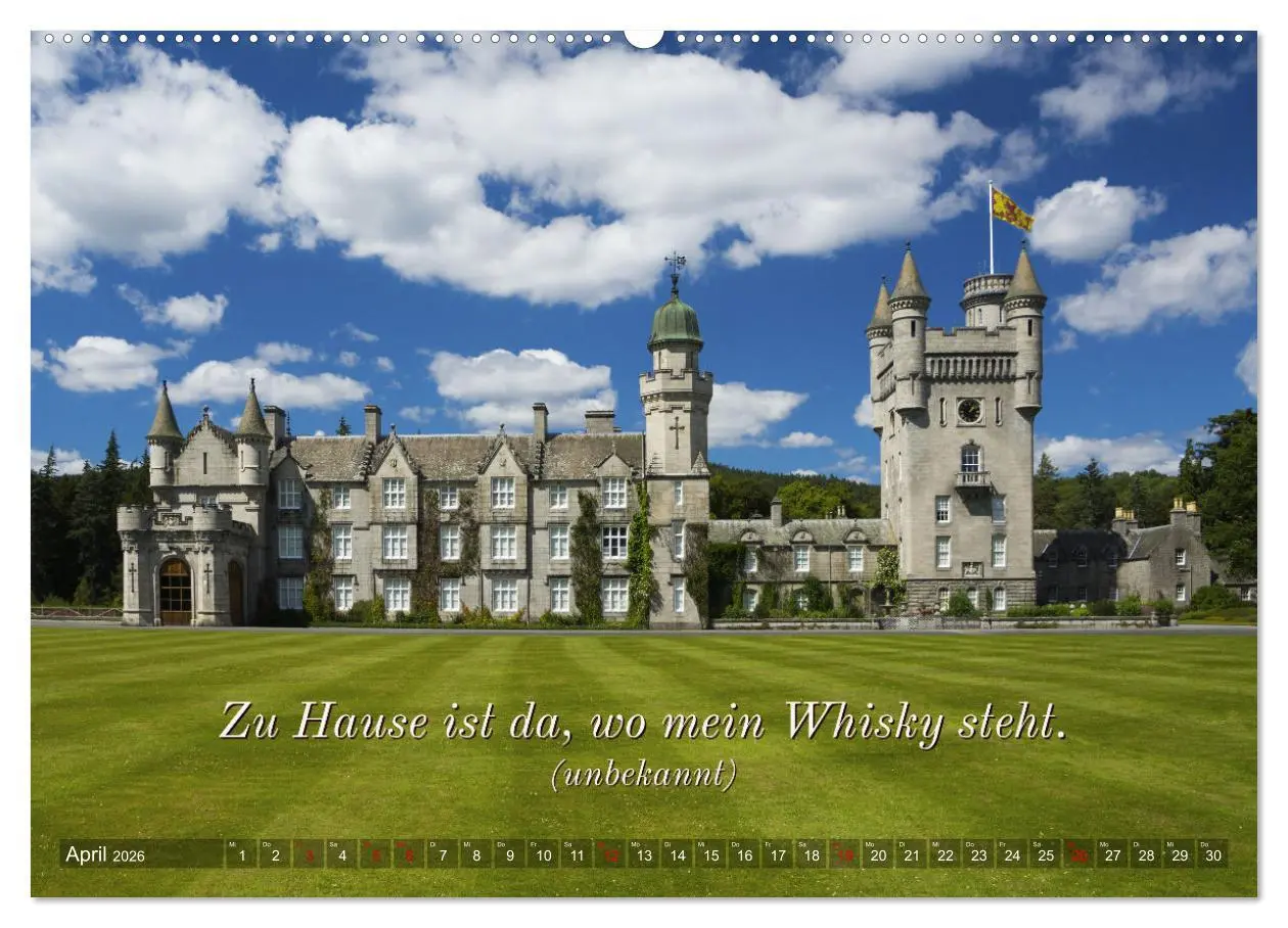 Bild: 9783457641484 | Whisky-Sprüche (Wandkalender 2026 DIN A2 quer), CALVENDO...