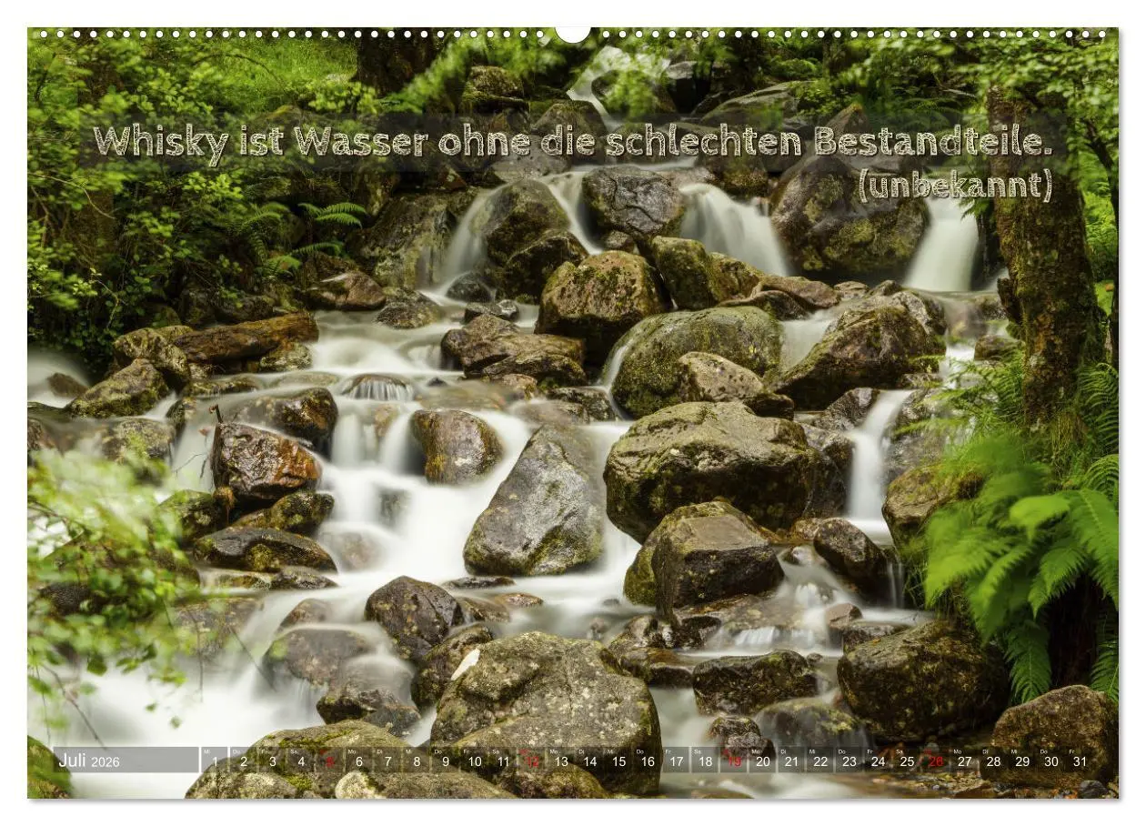 Bild: 9783457641484 | Whisky-Sprüche (Wandkalender 2026 DIN A2 quer), CALVENDO...