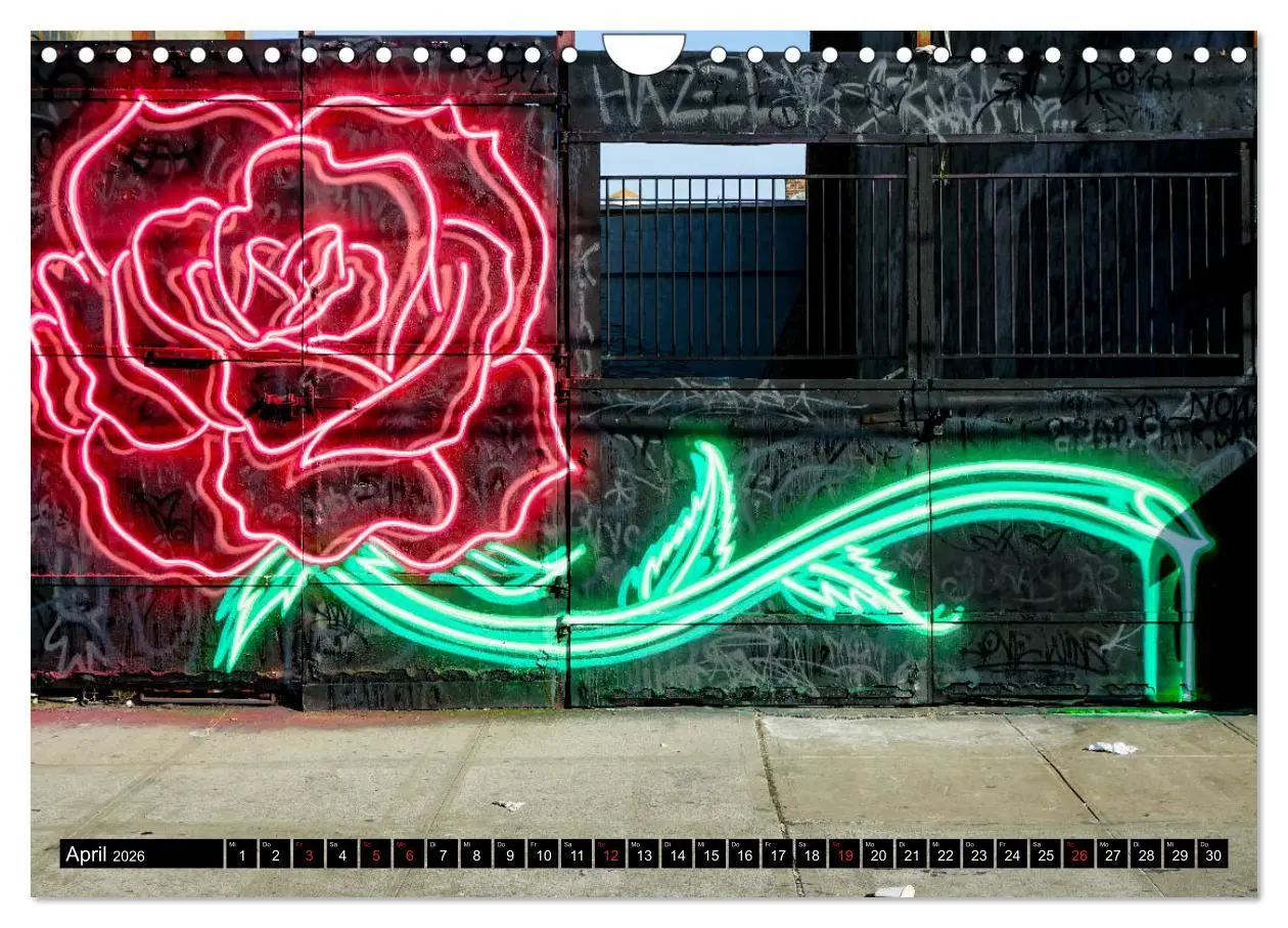 Bild: 9783457711484 | Bushwick Street Art (Wandkalender 2026 DIN A4 quer), CALVENDO...