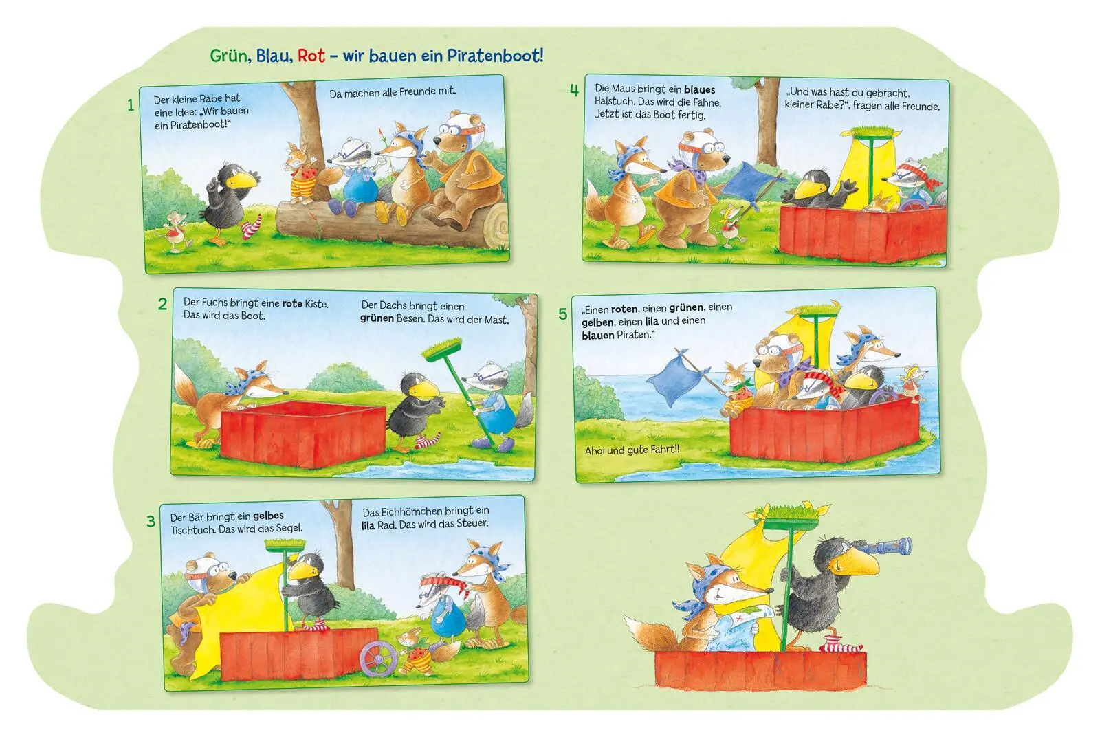 Bild: 9783480241484 | Der kleine Rabe Socke: Huhu, hier bin ich! | Nele Moost | Buch | 12 S.