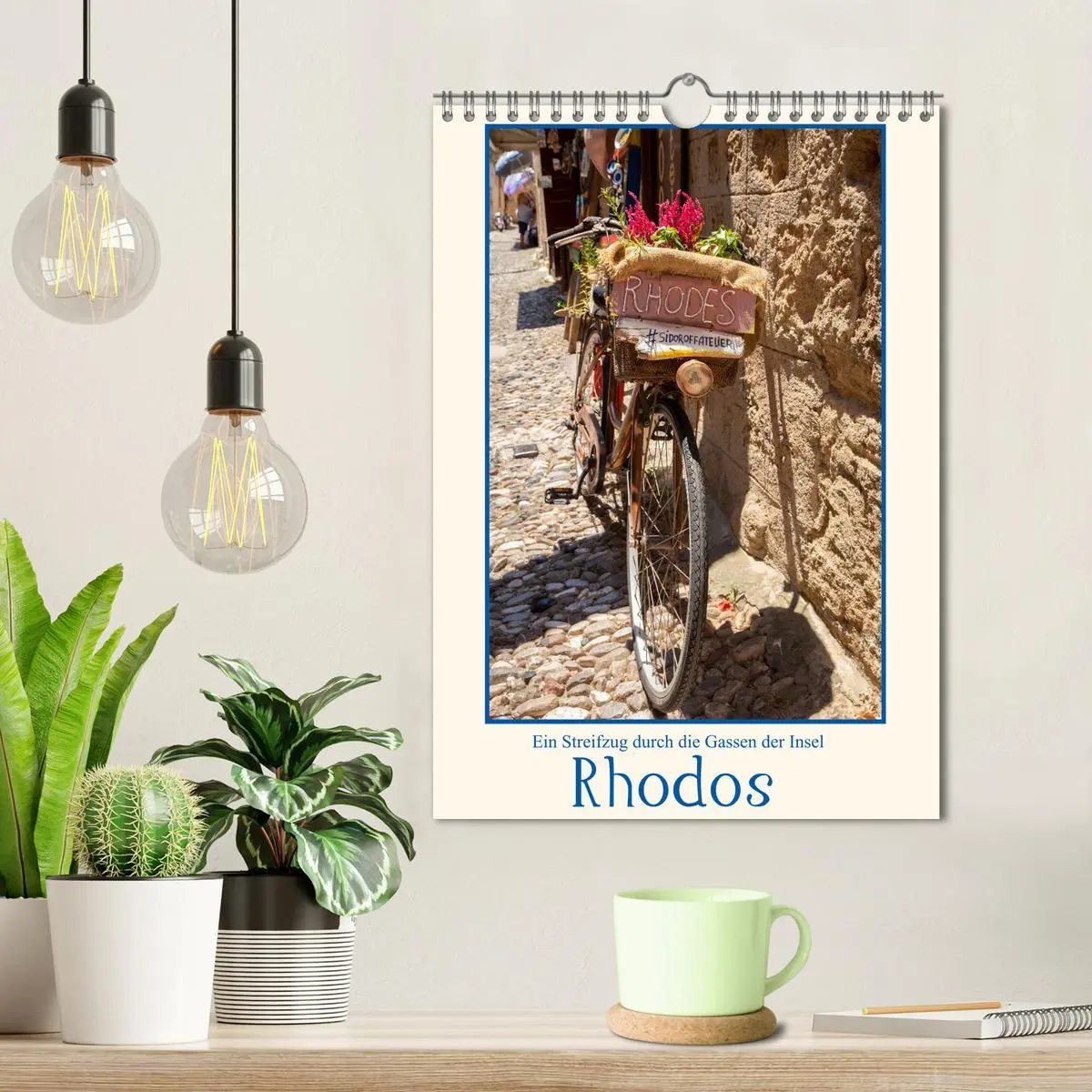 Bild: 9783516351484 | Ein Streifzug durch die Gassen der Insel Rhodos (Wandkalender 2026...