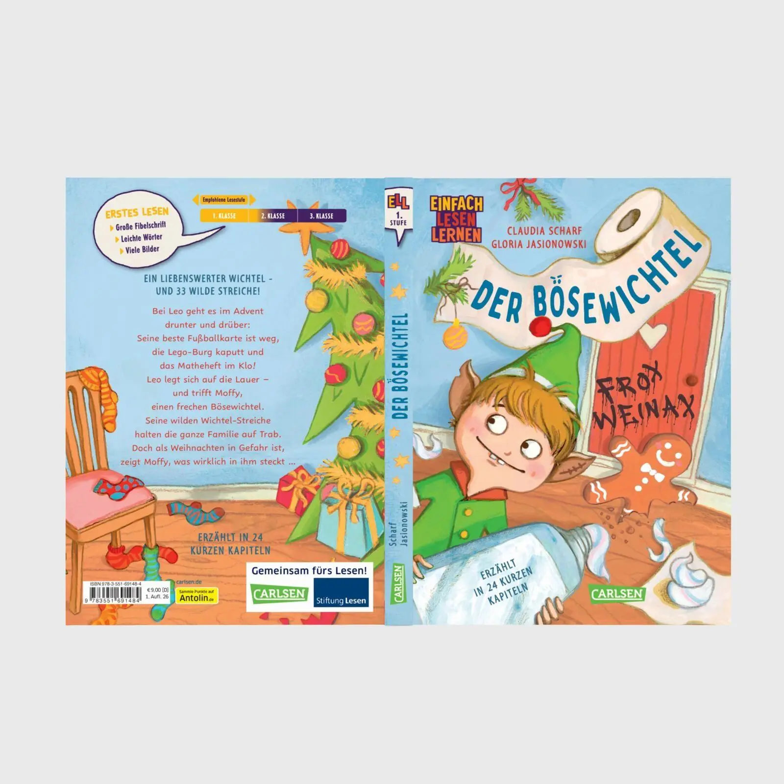 Bild: 9783551691484 | Der Bösewichtel | Einfach Lesen Lernen | Claudia Scharf | Buch | 64 S.