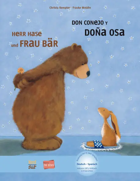Herr Hase und Frau Bär (Deutsch-Spanisch)