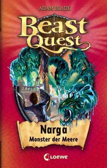 Cover: 9783785571484 | Beast Quest 15. Narga, Monster der Meere | Adam Blade | Buch | 128 S.