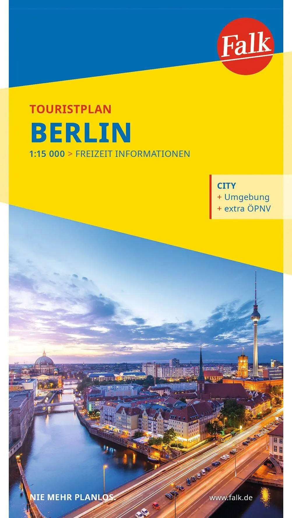 Cover: 9783827901484 | Falk Touristplan Berlin 1:15.000 | (Land-)Karte | Deutsch | 2026