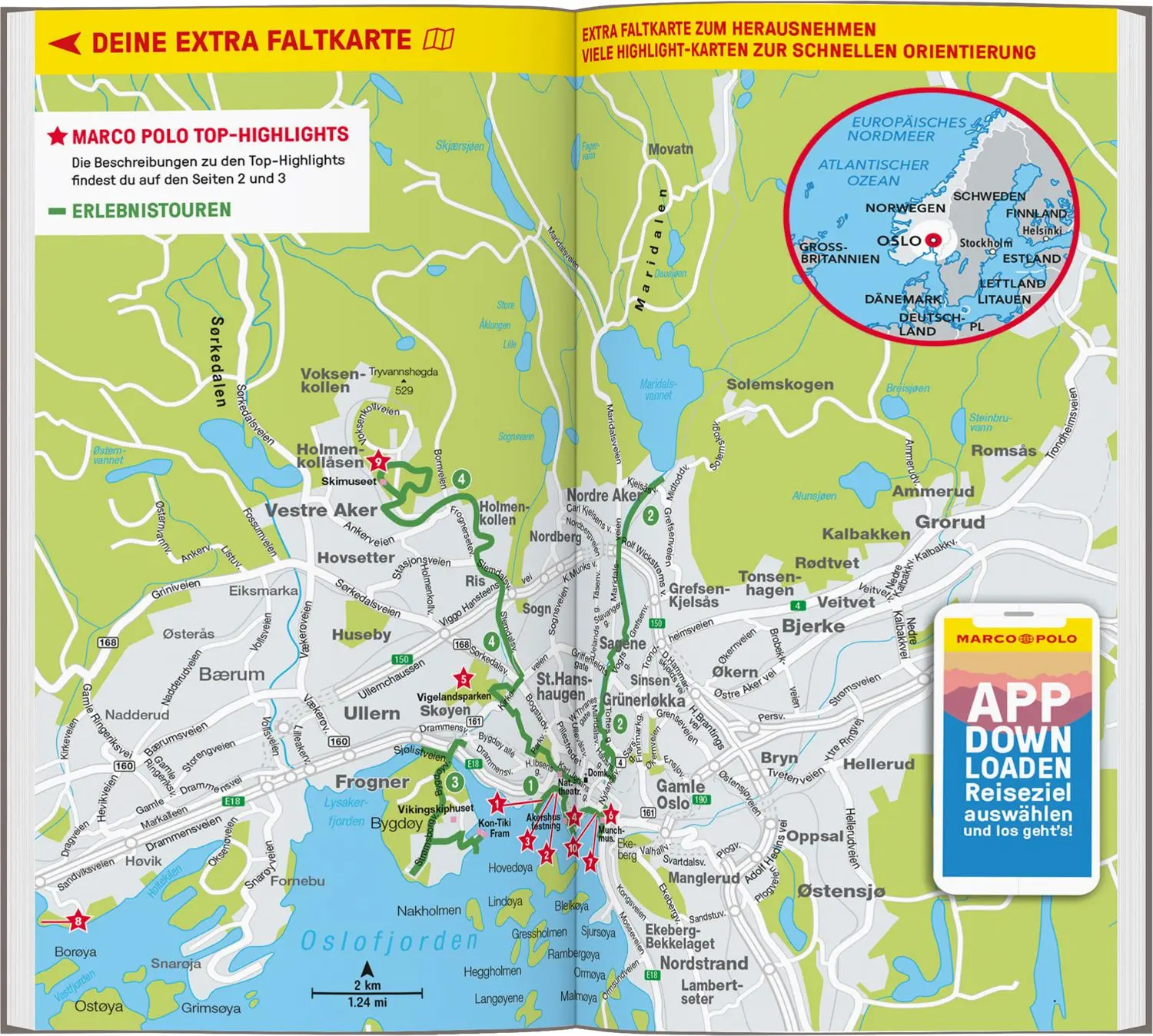 Bild: 9783829741484 | MARCO POLO Reiseführer Oslo | Julia Fellinger (u. a.) | Taschenbuch