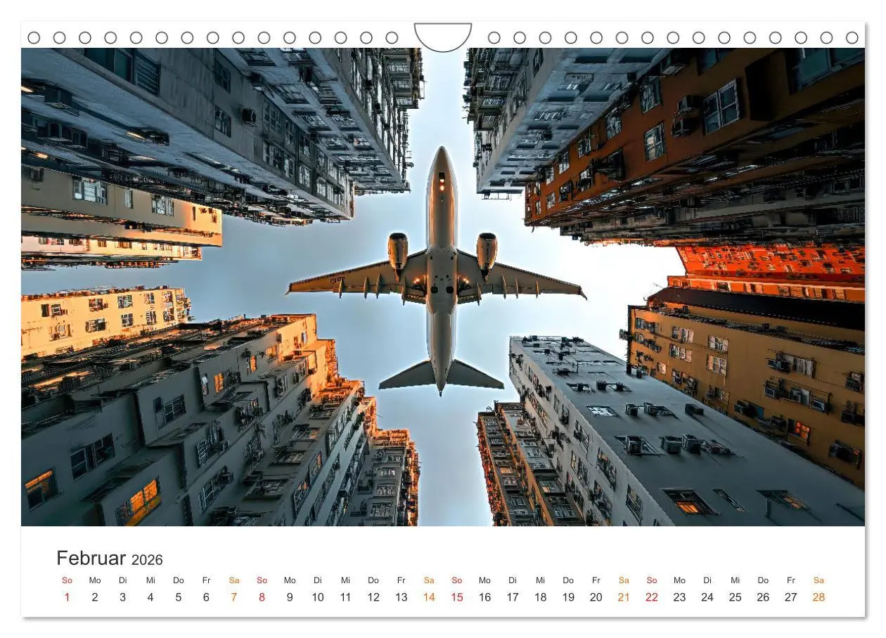 Bild: 9783457251584 | Flugzeuge - Stahlriesen am Himmel (Wandkalender 2026 DIN A4 quer),...