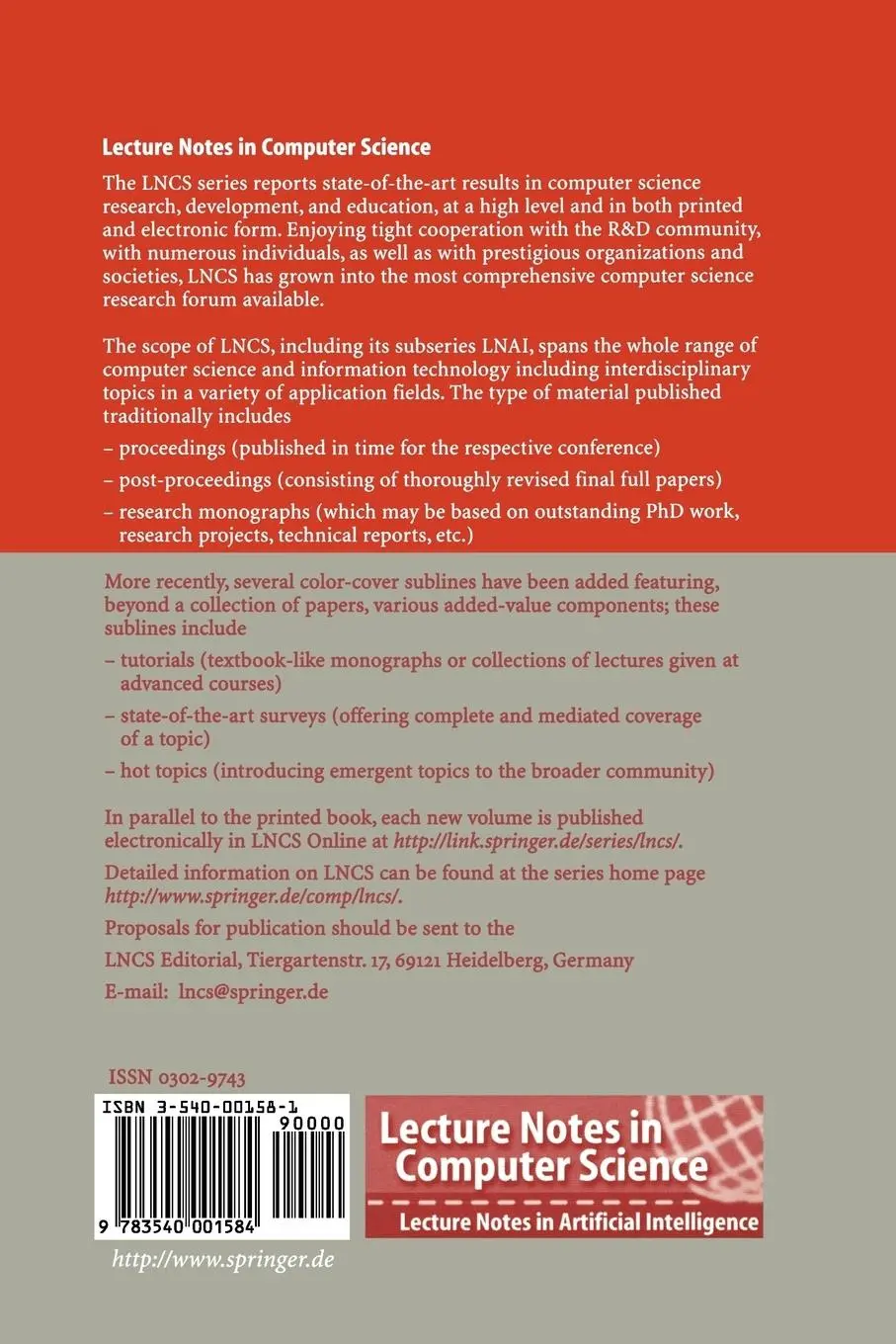 Rückseite: 9783540001584 | Graph Drawing | Stephen G. Kobourov (u. a.) | Taschenbuch | Englisch
