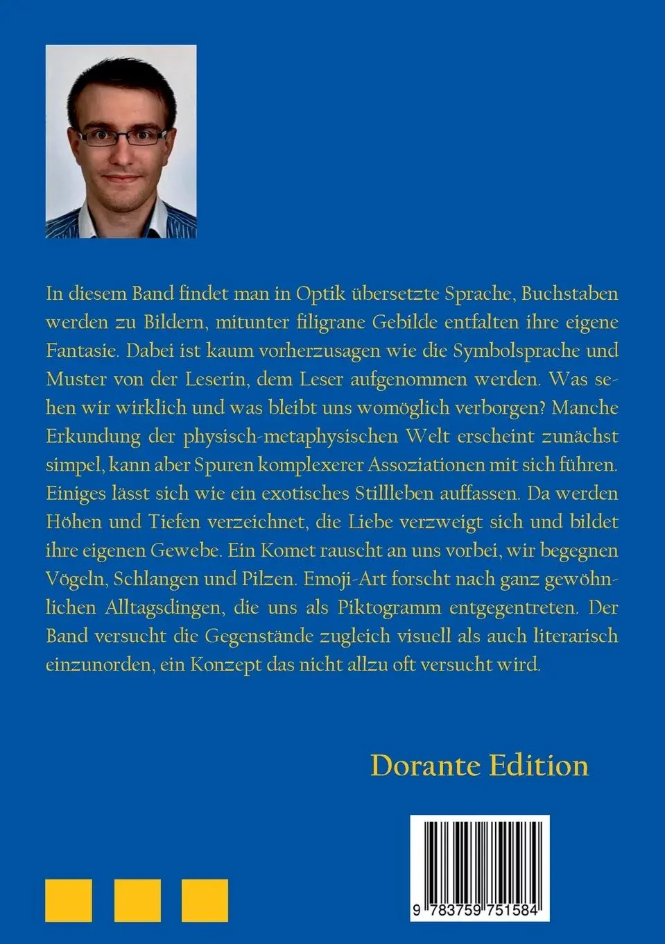 Rückseite: 9783759751584 | Visualisierte Lyrik | Optische Erlebnisse und fraktale Kunst | Preis