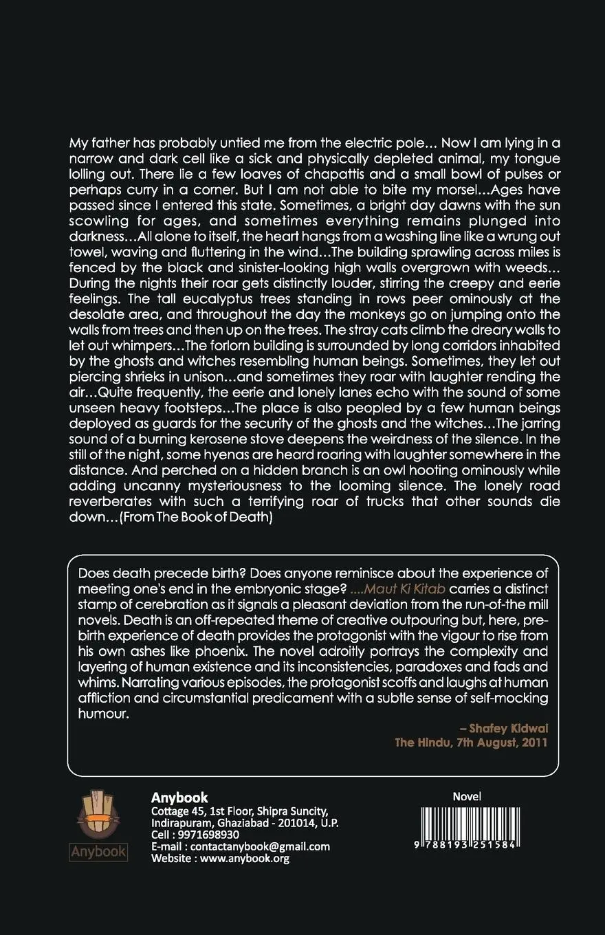 Rückseite: 9788193251584 | The Book of deth | Khalid Jawed | Taschenbuch | Englisch | 2021