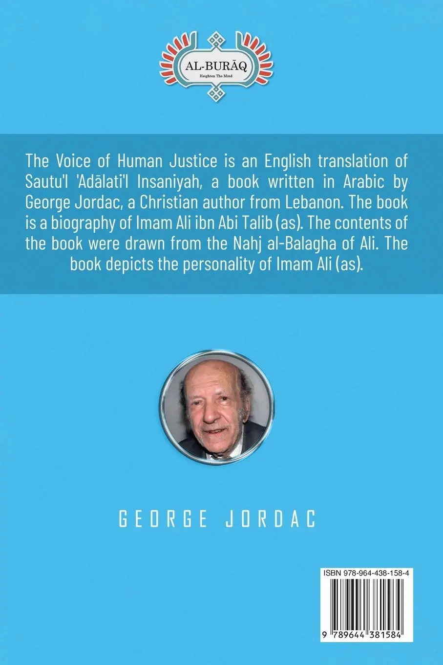 Rückseite: 9789644381584 | The Voice of Human Justice | George Jordac | Taschenbuch | Englisch
