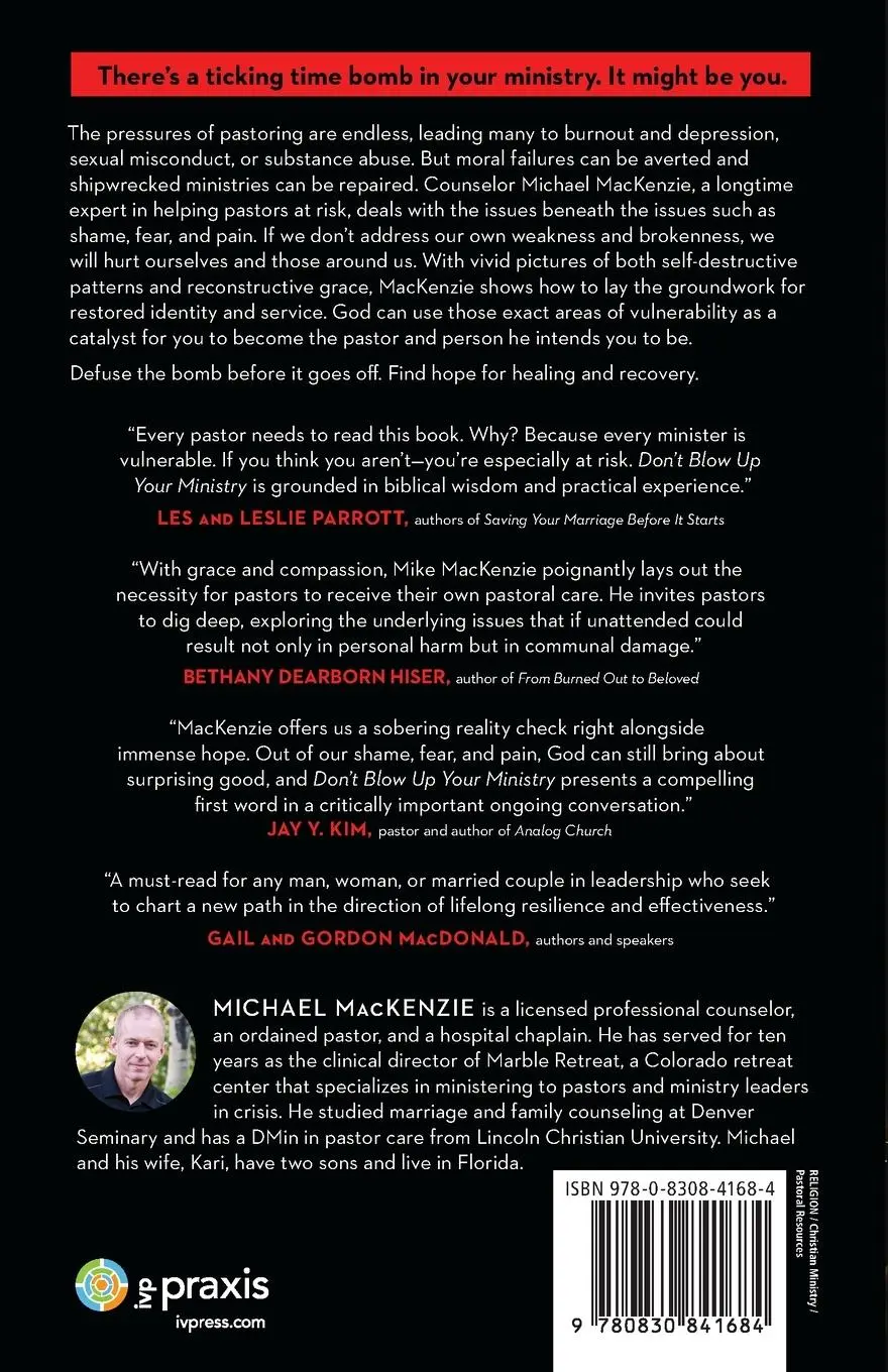 Rückseite: 9780830841684 | Don't Blow Up Your Ministry | Michael Mackenzie | Taschenbuch | 2021