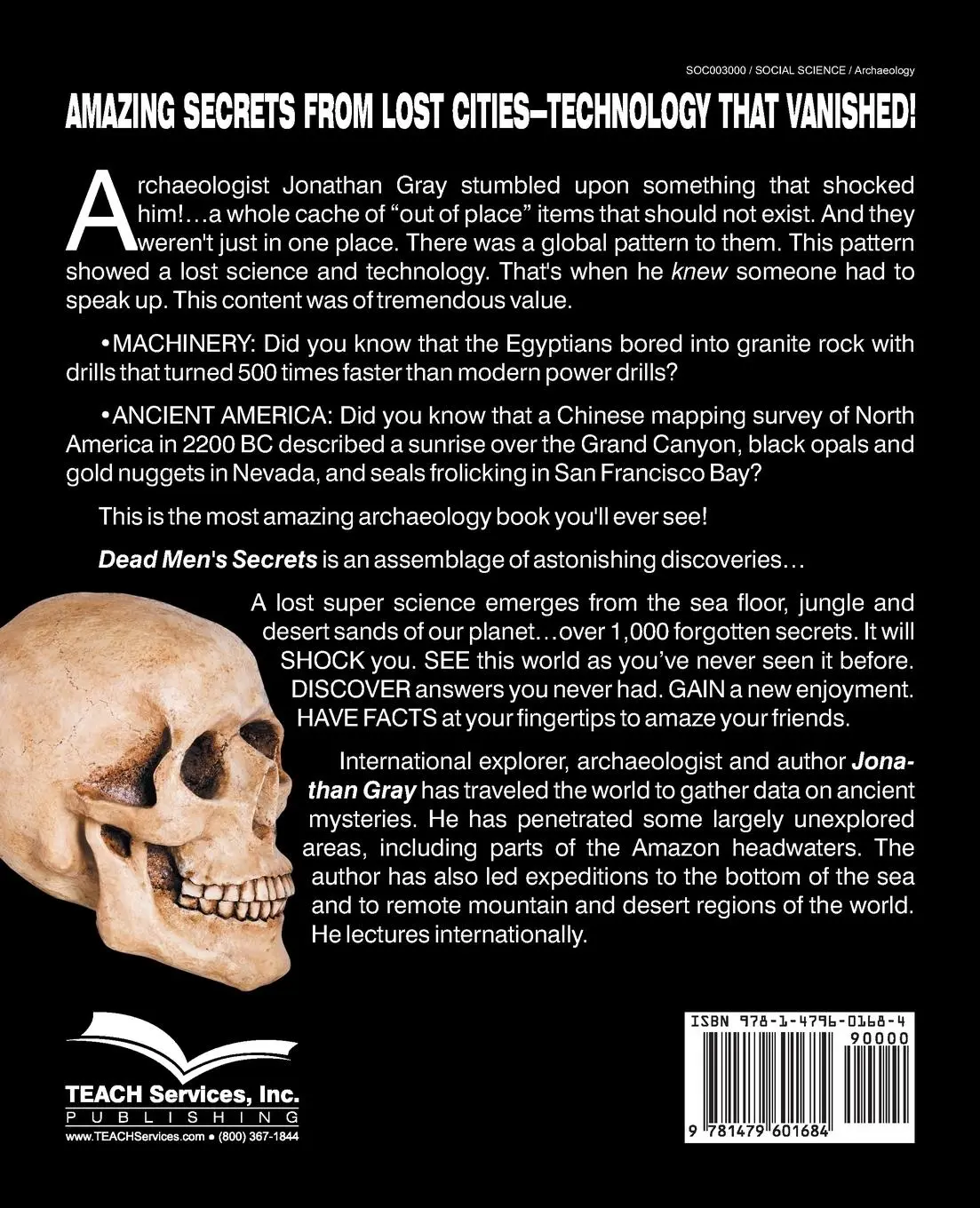 Rückseite: 9781479601684 | Dead Men's Secrets | Jonathan Gray | Taschenbuch | Englisch | 2014