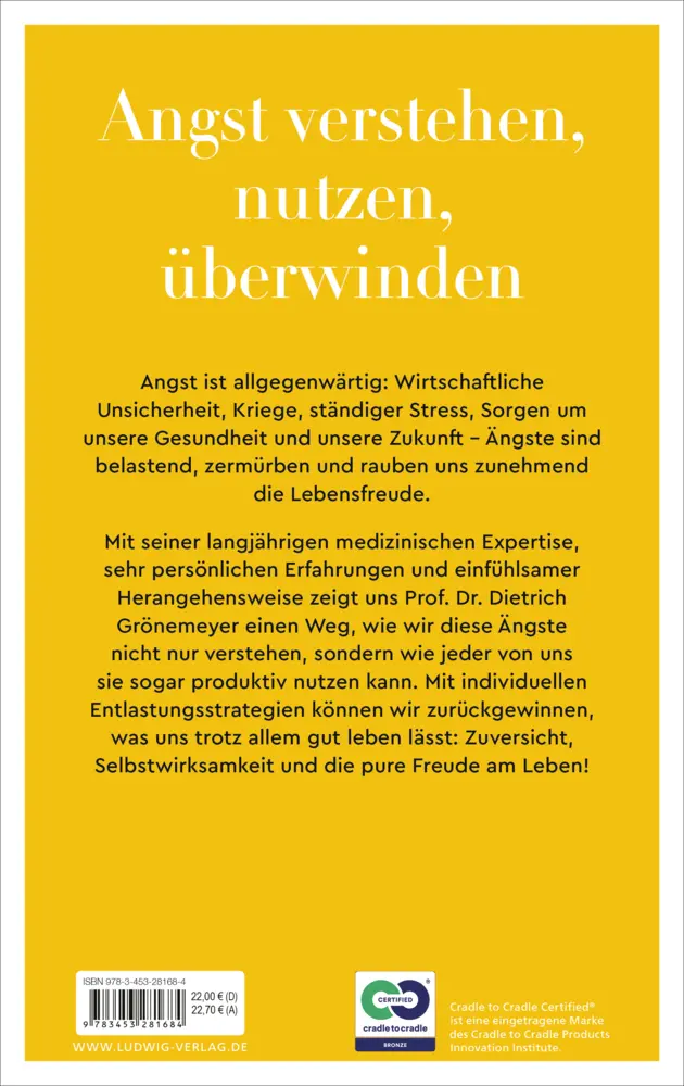 Bild: 9783453281684 | Leben ohne Angst | Dietrich Grönemeyer | Buch | 272 S. | Deutsch