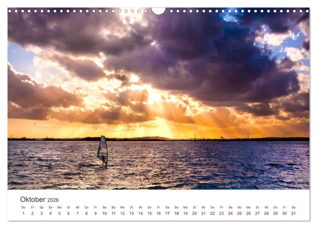 Bild: 9783457551684 | Windsurfen - Wellen und Wind (Wandkalender 2026 DIN A3 quer),...
